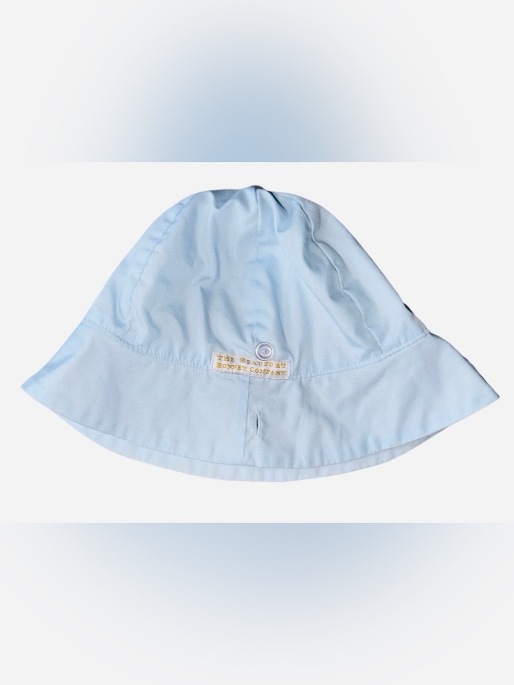 The Beaufort bonnet company’s Light Blue Baby Sun Hat size small